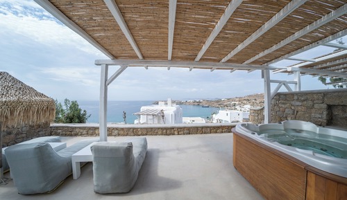 Deluxe Triple Room, Jetted Tub, Sea View
