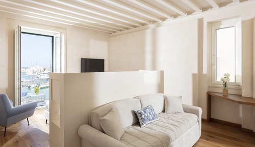 Executive Quadruple Room, Balcony, Harbor View (Le Sciale)