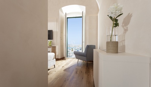 Deluxe Double Room, Balcony, Harbor View (Sant'Antuono)
