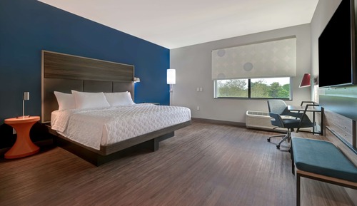 Room, 1 King Bed, Accessible (Mobility & Hearing, Roll-In Shower)