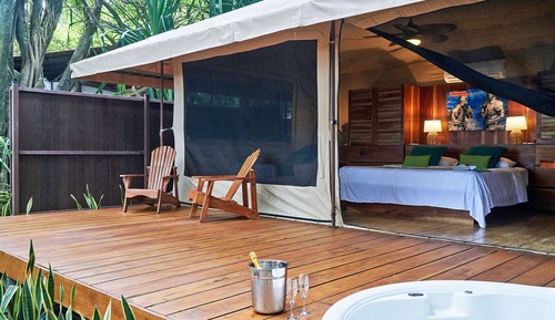 Beachfront Glamping