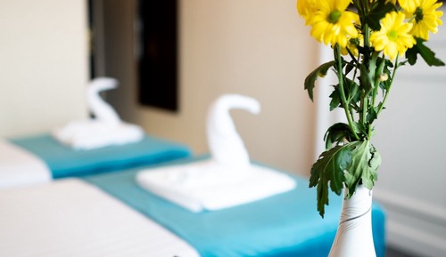 SUPERIOR TWIN DOUBLE ROOM SIDE SEA VIEW