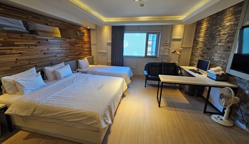Standard Twin Room, Multiple Beds, Non Smoking, City View