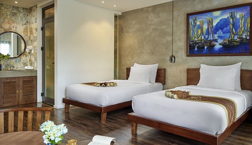 Deluxe Twin Room, 2 Twin Beds, Balcony, Mountain View
