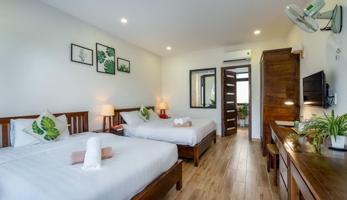 Twin Room, Garden View