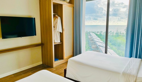 Family Quadruple Room, Balcony, Sea View