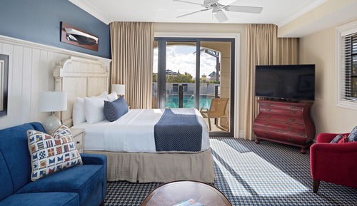 Villa, 1 King Bed with Sofa bed, Pool View (Studio)