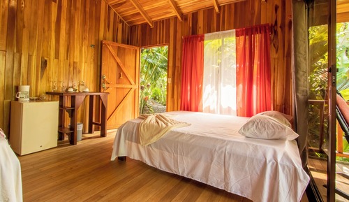 Superior Cabin, 2 Double Beds, Garden View