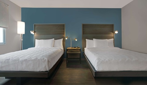 Room, 2 Queen Beds, Accessible (Roll-In Shower, Mobility & Hearing)