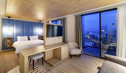 Privilege, Junior Suite, 1 Queen Bed, Terrace, Sea View