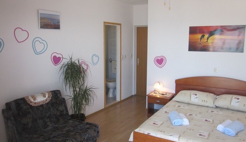 Double Room, Terrace, Sea View