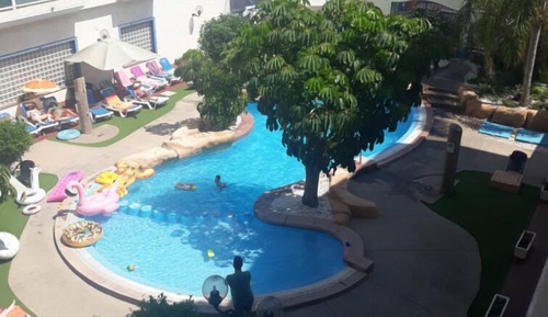 Penthouse, 1 Double Bed, Pool View