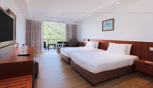Superior Twin Room, 2 Twin Beds, Hill View