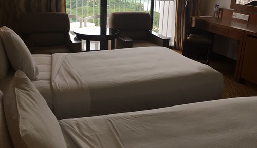 Deluxe Twin Room, 2 Twin Beds, Partial Ocean View