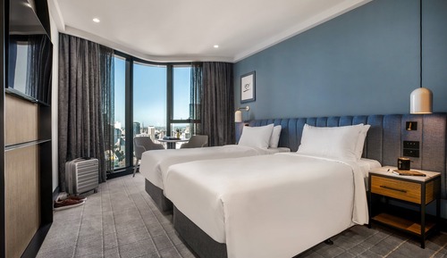 Standard Room, 2 Twin Beds (High Floor)