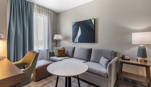 Suite, 1 Bedroom, Accessible, Kitchen (Communications)