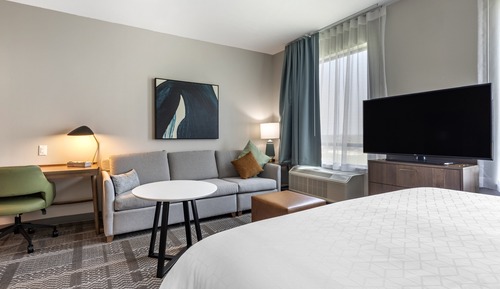 Studio Suite, 1 King Bed with Sofa bed, Accessible, Kitchen (Communications)