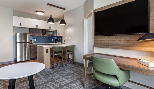 Suite, 1 Bedroom, Accessible, Kitchen (Communications)