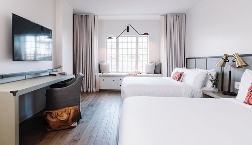 Room, Multiple Beds, Non Smoking, City View