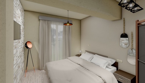 Junior Studio Suite, Multiple Bedrooms, Pool View