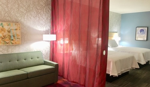 Studio, 2 Queen Beds, Accessible, Bathtub
