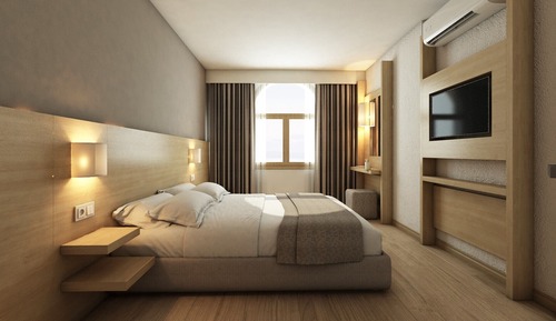 Standard Room, Partial Sea View