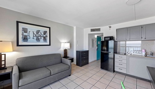 Suite, 2 Double Beds, Kitchen, Oceanfront (with Sofabed)