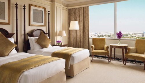 Deluxe Twin Room, 2 Twin Beds, Partial Sea View