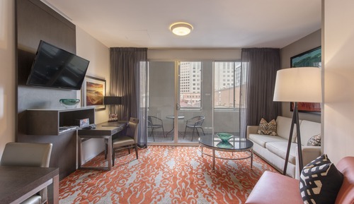 Executive Suite, 2 Bedrooms, Balcony