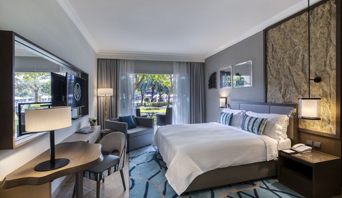 Room, 1 King Bed, Terrace, Garden View
