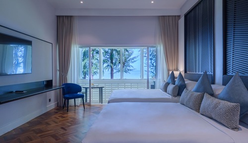 Premier Room, 2 Queen Beds, Non Smoking (Sea Facing, Balcony)