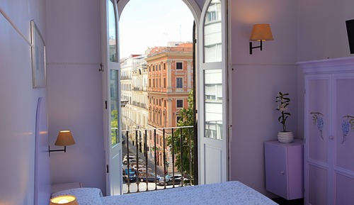 Panoramic Double or Twin Room, Balcony, City View