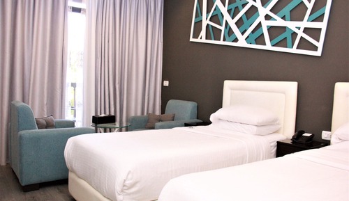 Deluxe Twin Room, 2 Twin Beds, City View
