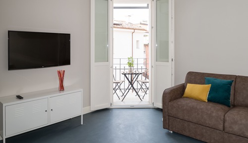 Superior Apartment, Balcony, Courtyard Area