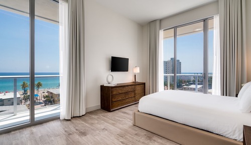 Two Bedroom Suite King Water View with Balcony