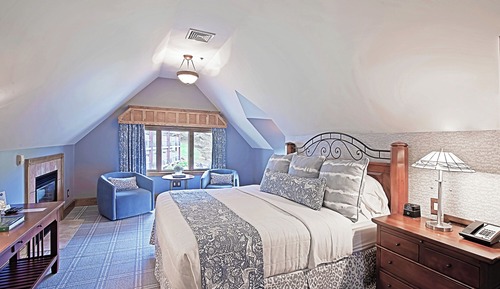 Premium Room, 1 King Bed, Fireplace