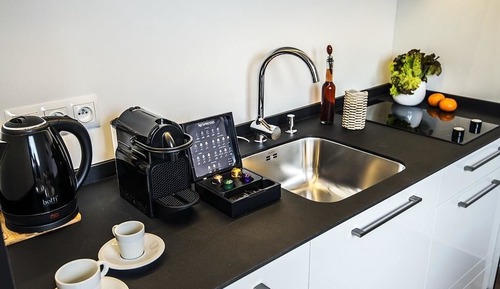 Deluxe Apartment, 2 Bedrooms, Fireplace (Balcony)