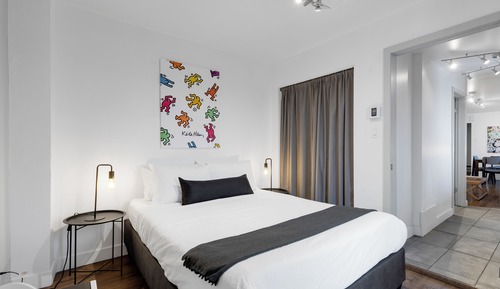 Deluxe Apartment, 1 Bedroom, Patio, City View (Soho 4)