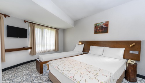 Economy Twin Room, Garden View