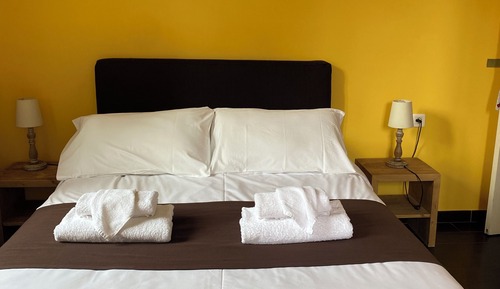 Double room, private bathroom (not in room)