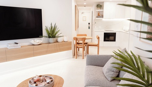 Family Apartment, 2 Bedrooms, Terrace, Partial Sea View