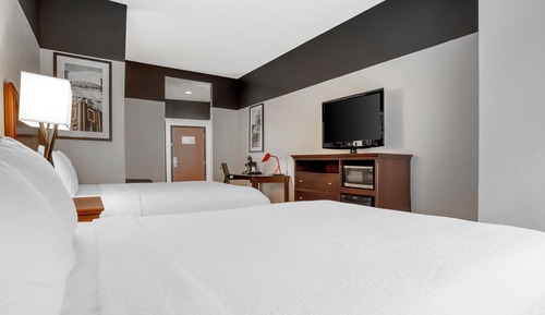 Suite, 2 Queen Beds, Accessible, Bathtub (with Single Sofabed)
