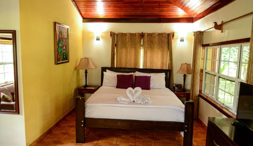 Comfort Cabin, 1 King Bed with Sofa bed, Kitchenette, Poolside