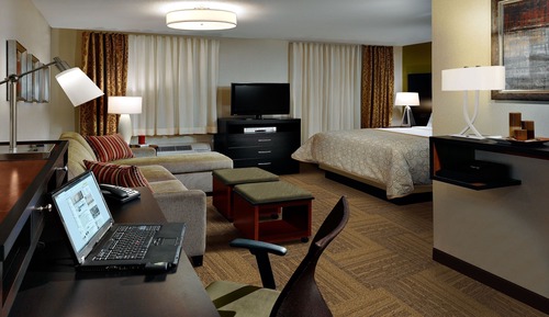 Studio Suite, 2 Queen Beds, Accessible, Kitchen (Hearing Accessible)