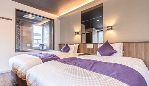 Modern western style room with open-air bath, Non-Smoking