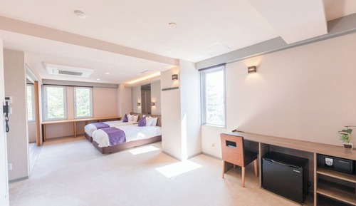 Modern western junior suit Japanese western room with open-air bath, Non-Smoking