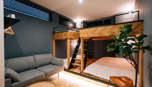 Deluxe Studio, Multiple Beds, Kitchenette