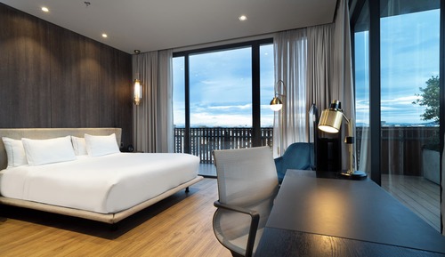 Room, 1 King Bed, Accessible (Roll-In Shower)