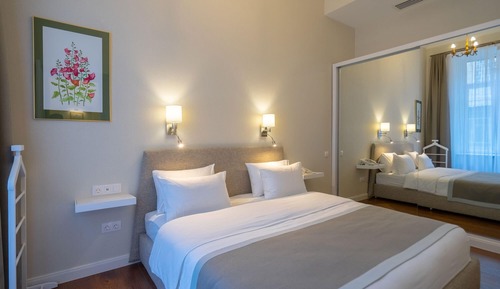 Standard Apartment, 1 Queen Bed with Sofa bed, Courtyard View