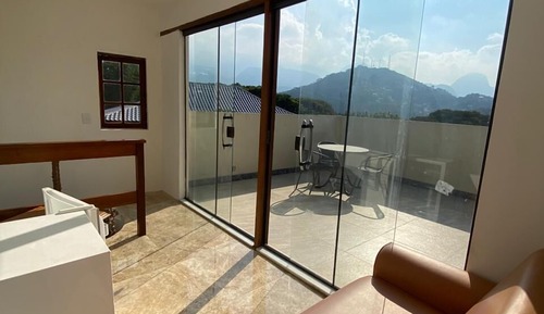 Family Duplex, Fireplace